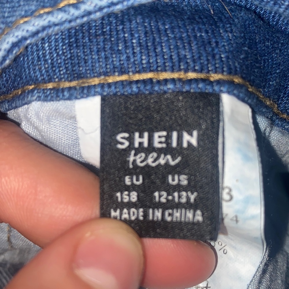 shein size 12-13 girls baggy jeans